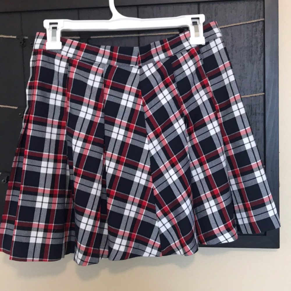 H&M Divided Plaid School Girl Skirt